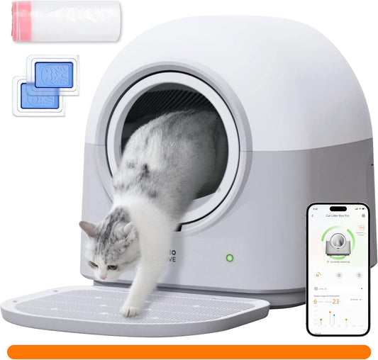 Self-Cleaning Litter Box
