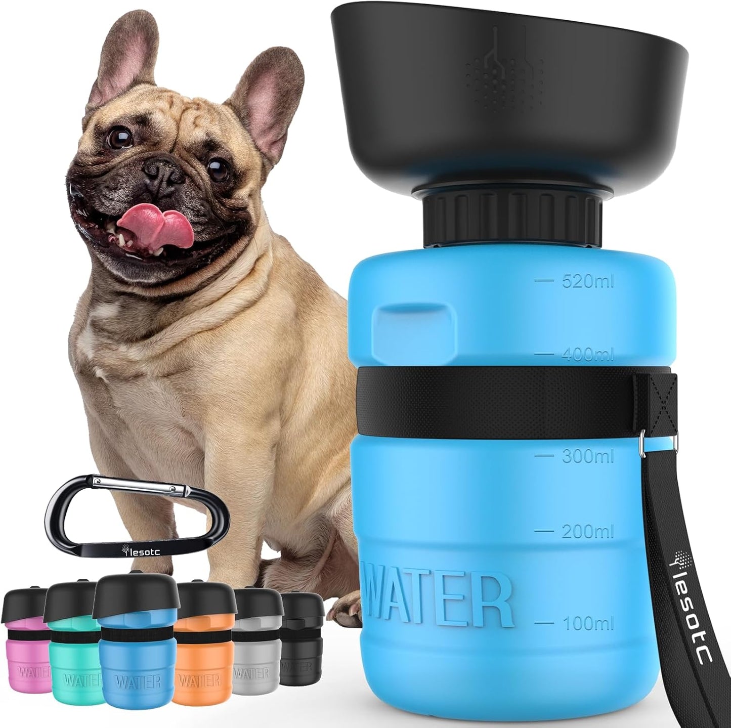 lesotc Dog Water Bottle