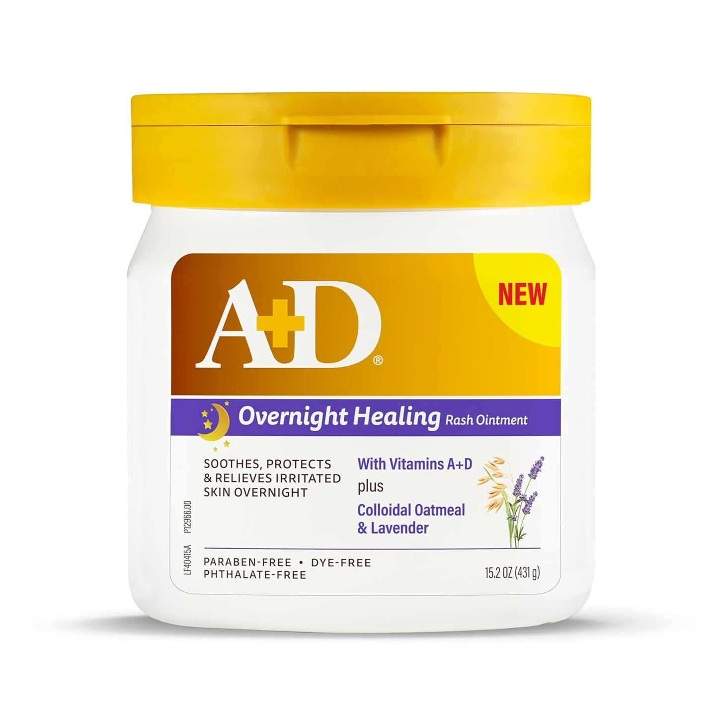 A+D Overnight Healing Diaper Rash Ointment