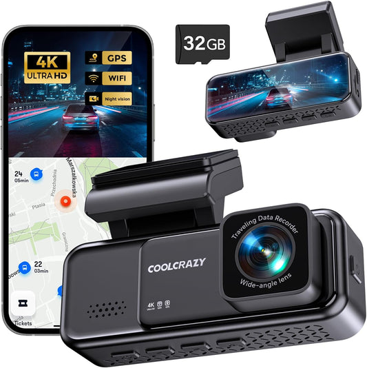 Dash Cam 4K Front