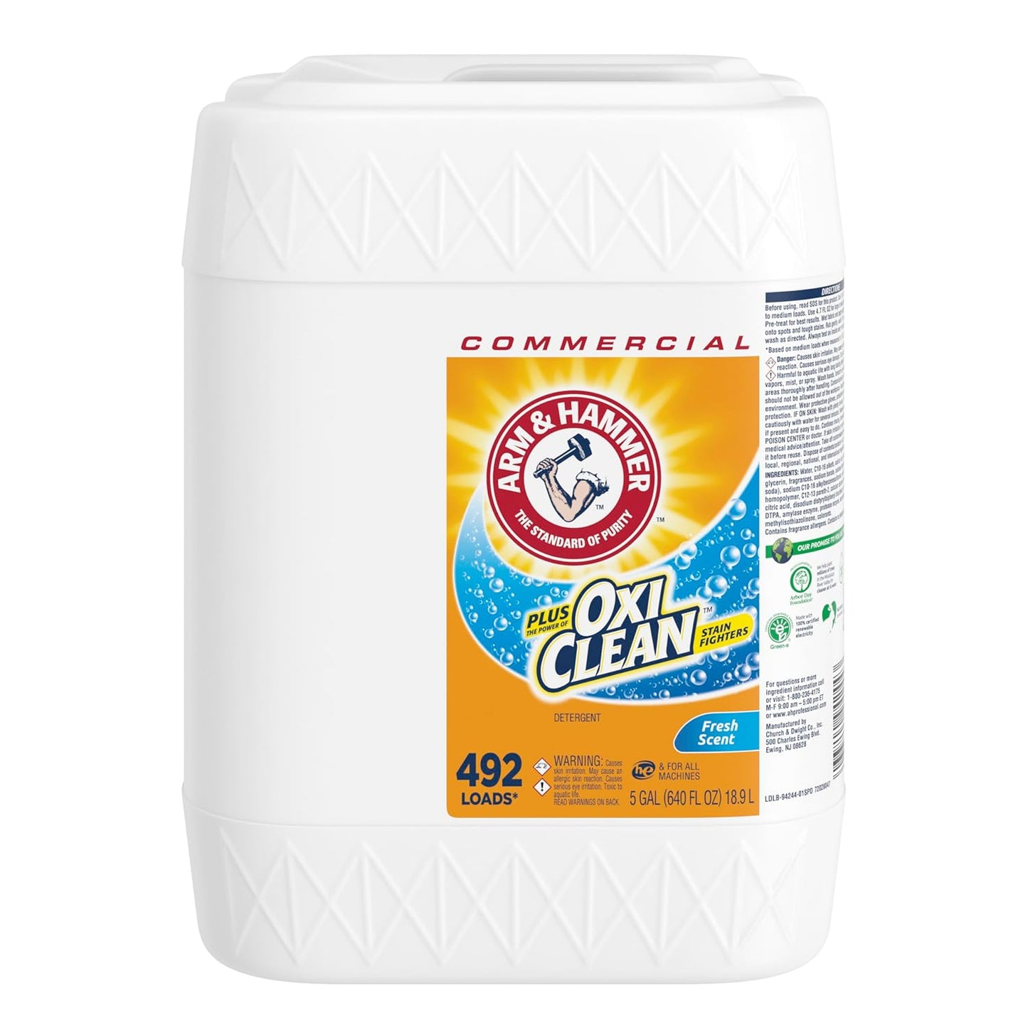 Arm & Hammer plus OxiClean Liquid Laundry