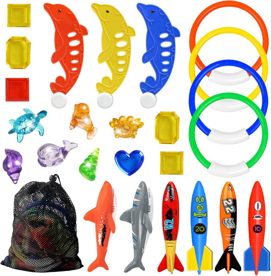 Jasonwell Pool Diving Toys Games