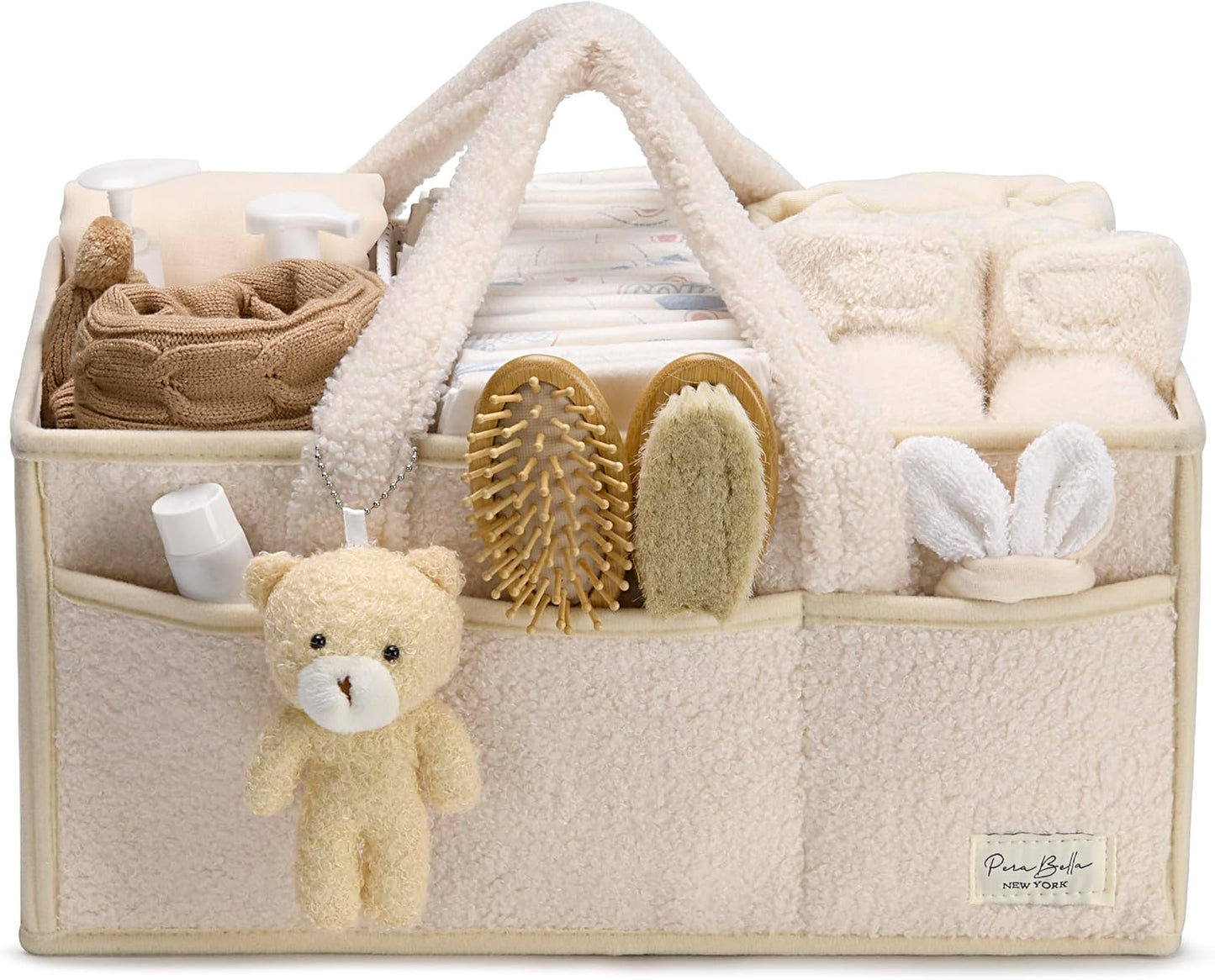 PeraBella Baby Diaper Caddy Organizer for Changing Table