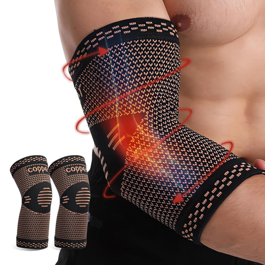 DRNAIETY Copper Elbow Brace Compression Sleeve(1 Pair)