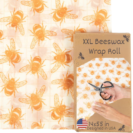 XXL Reusable Beeswax Wrap Roll