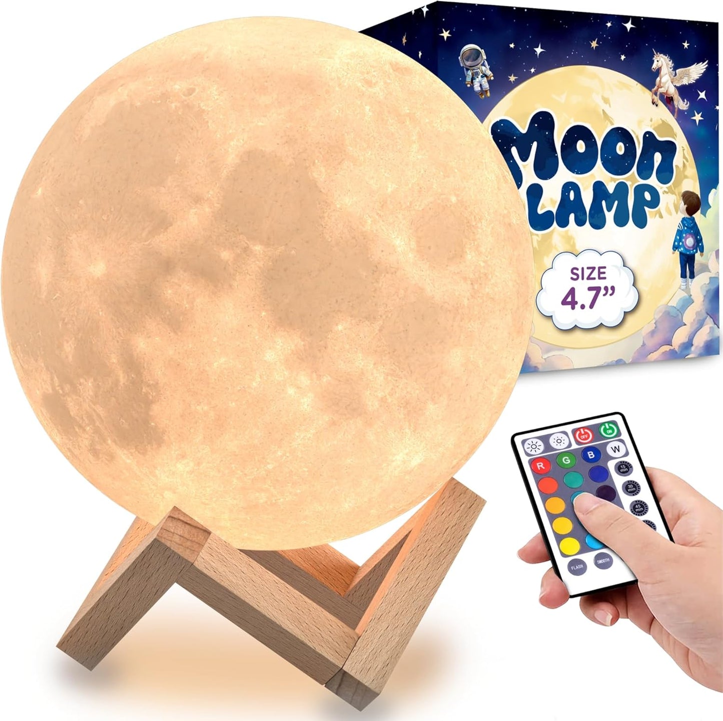 Mind-Glowing Moon Lamp