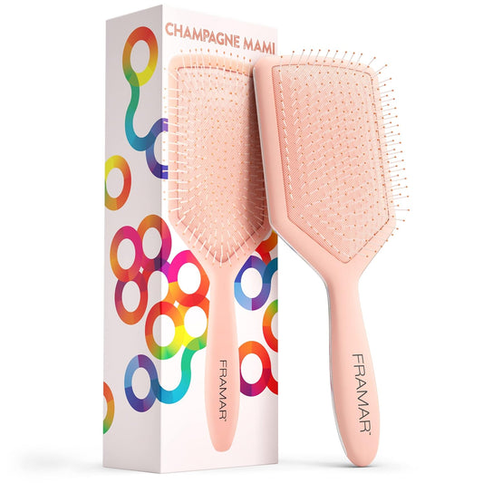 FRAMAR Paddle Brush For Thick Hair