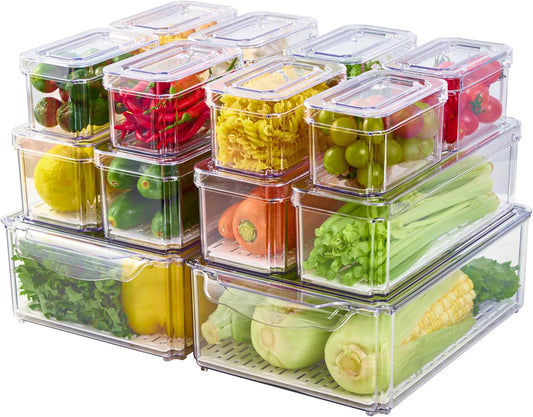 14 Pack Fridge Organizers