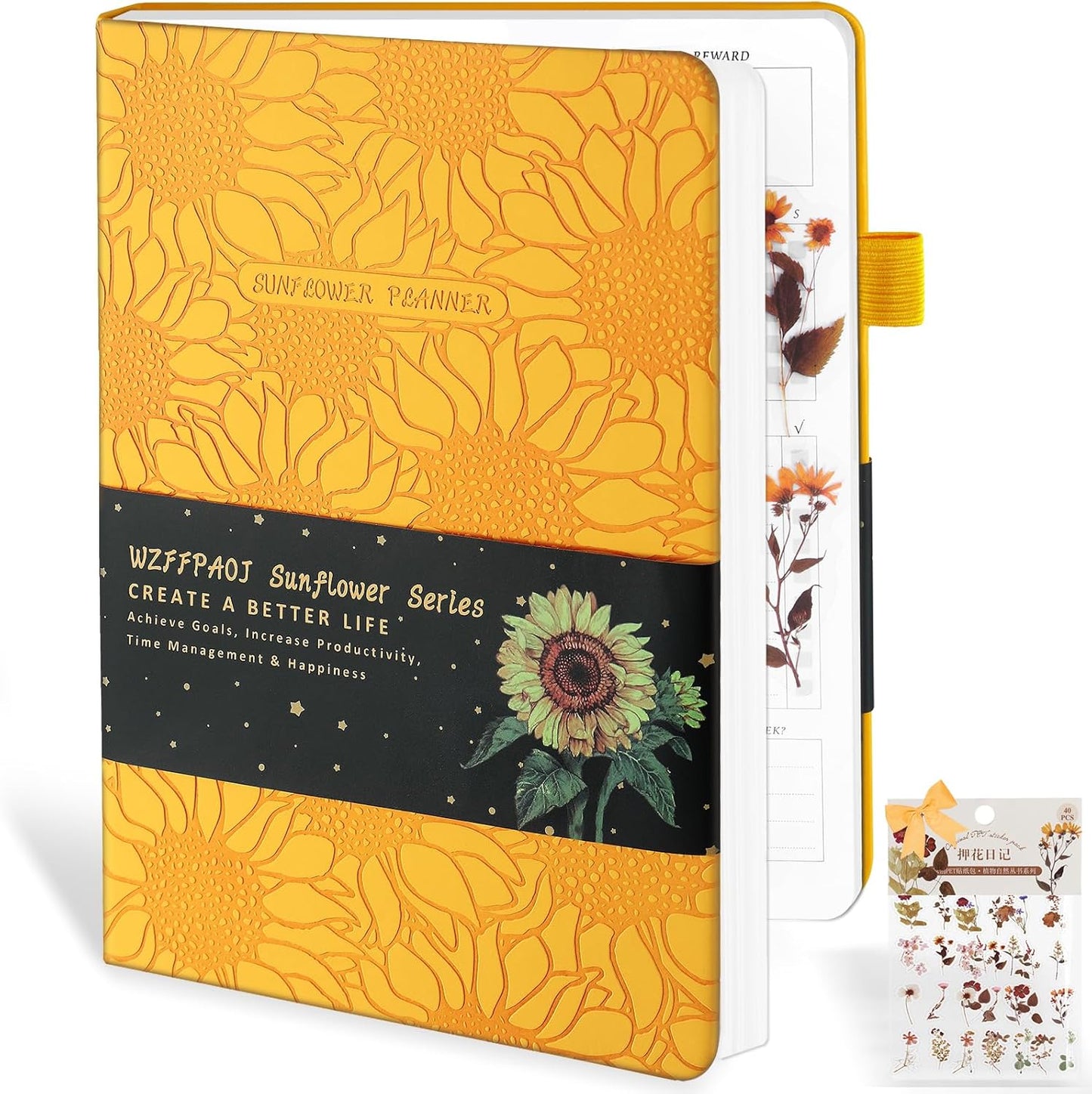 Undated Luxurious Weekly & Monthly Planner