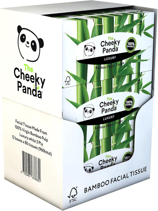 The Cheeky Panda Bamboo Facial Tissues