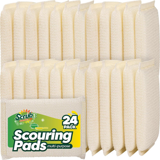 24 Pack Scrub Sponges Kitchen