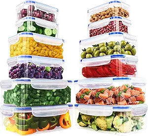 Utopia Kitchen Plastic Food Storage Container