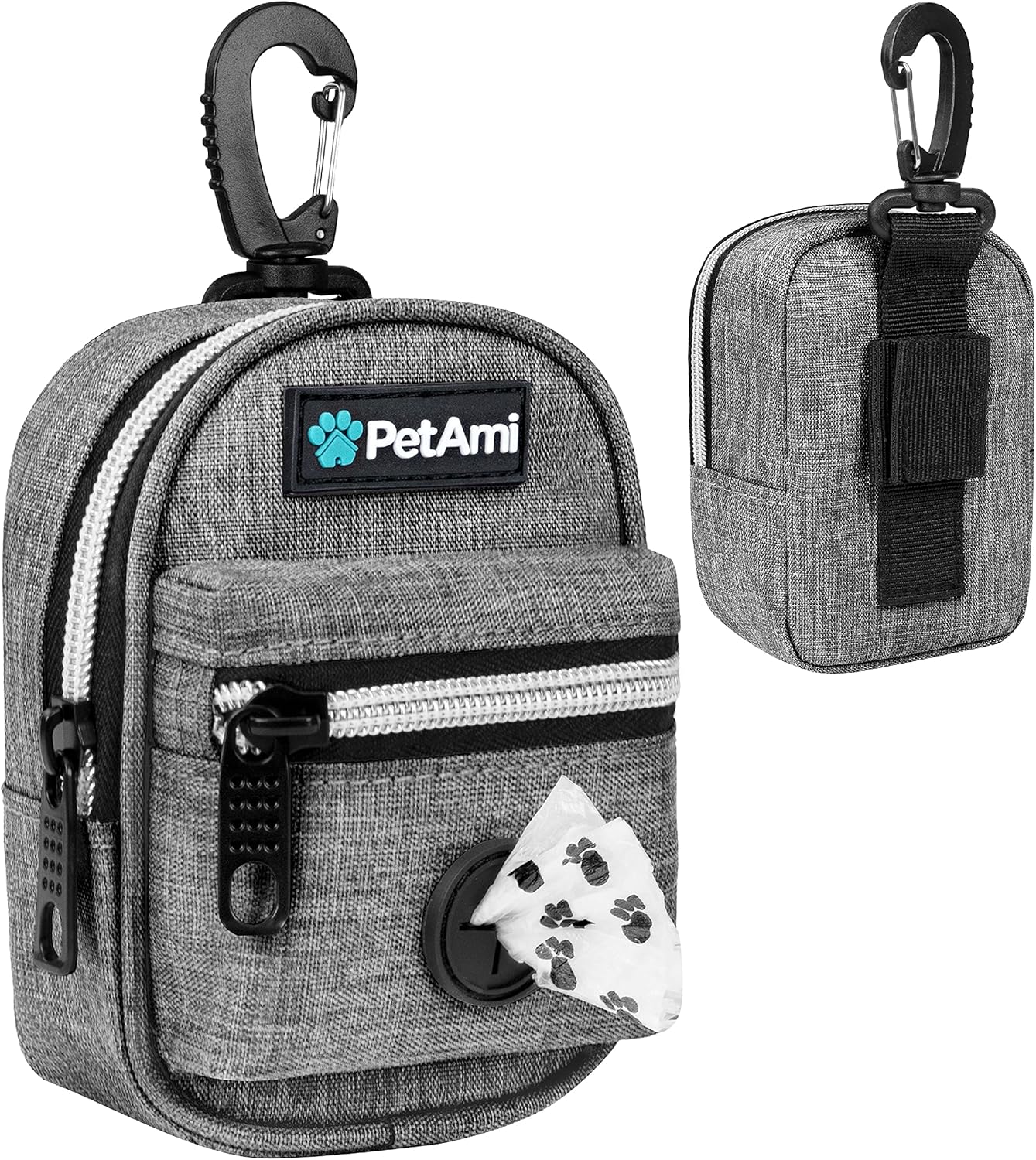 PetAmi Dog Poop Bag Holder for Leash