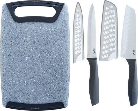 Glad Knife Set with Cutting Board